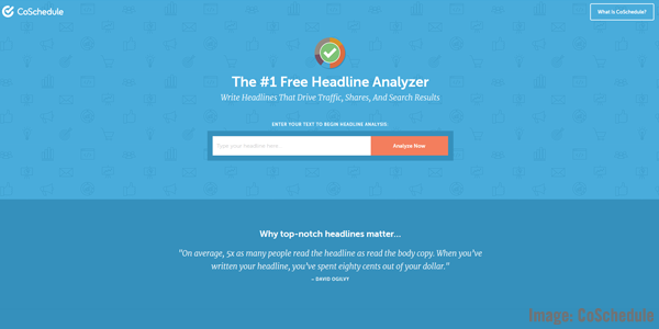 Headline Analyzer Screenshot